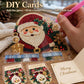 🎅Christmas HOT SALE🎄 Buy 2 Get 1 Free | DIY 3D Christmas Greeting Cards – 6-Piece Rhinestone Craft Set