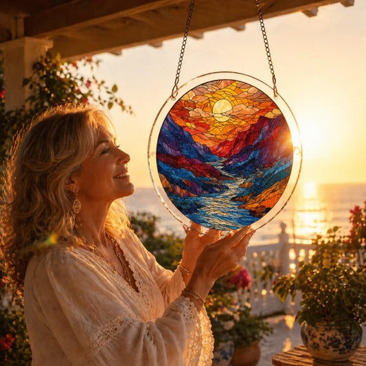 Flash Clearance 70%OFF🔥Acrylic 80 Pcs Puzzle✨Suncatcher Hanging Ornament