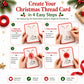 🎄🧵Merry & Bright Christmas DIY Kit (6 pcs)