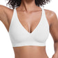 💗Special Price £9.99!⚡50K+ SOLD!!💕Womens Comfortable Wireless Bras Push Up Bralettes Seamless Tshirts Bras Deep V Everyday Bras