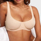 2026 NEW ✨Seamless Unlined Underwire Balconette Bra