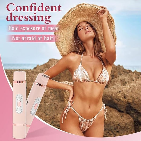 ✨This Summer Special Price ￡13.99!!🏖️2-In-1 Women's Electric Cordless Shaver