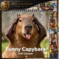 📢📢60% OFF ! Funny Capybara 2027 Wall Calendar 🐹– 12-Month Cute & Playful Capybara Calendar, Spiral Hanging Wall Planner for Capybara Lovers & Nature Fans