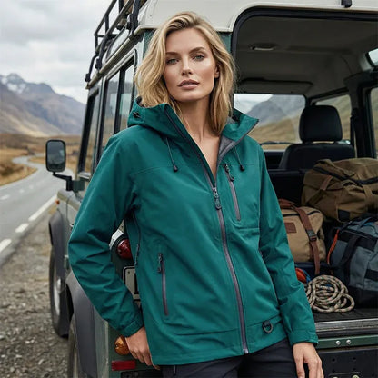 🥳2026 HOT SALE💞60% OFF!🚶‍♀️🌧️Lightweight Waterproof Jacket – Move freely, stay dry! No bulky layers, just comfortable protection. Handy pockets, adjustable hood. Perfect for daily walks. 🌿🧥