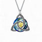 🔥Only £8.99 Last Day Promotion!💎 🍀Birthstone Celtic Trinity Knot Necklace ✨