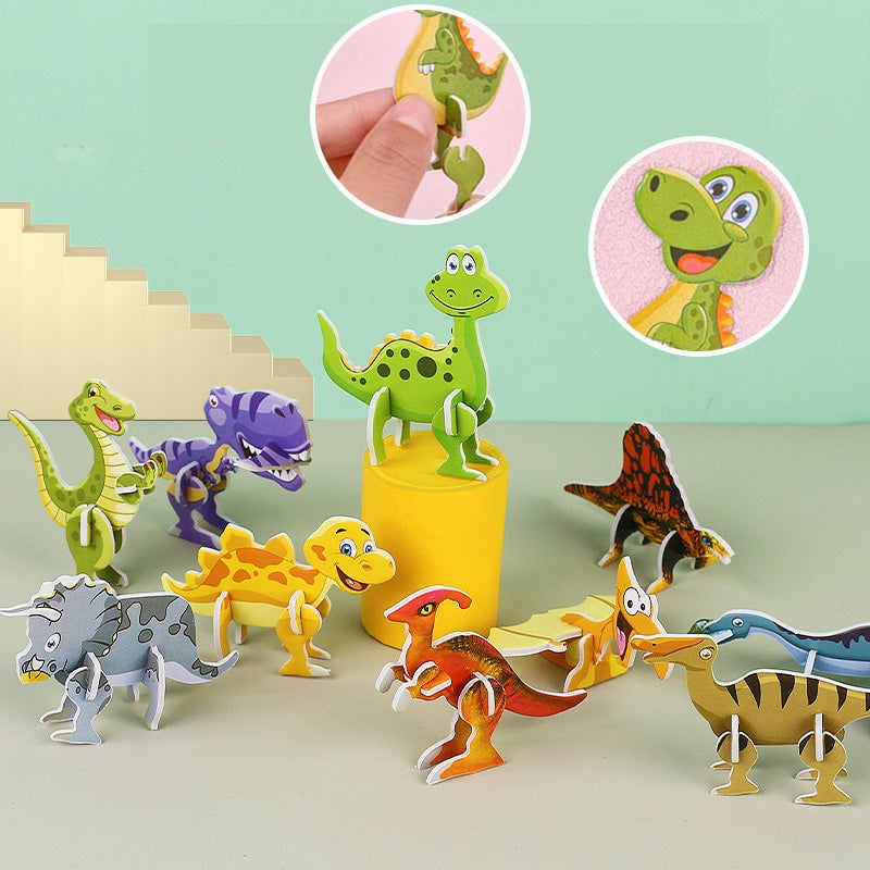 DIY CartoonThree-dimensional Assembly Puzzle (25pcs/set) – dressowy