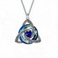 🔥Only £8.99 Last Day Promotion!💎 🍀Birthstone Celtic Trinity Knot Necklace ✨