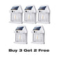 💡 Buy 2 Get 1 Free! 🎉Solar Wall Light with Motion Sensor – Weatherproof, Auto On/Off, Easy Install for Garden & Pathway 🌟
