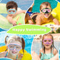 🔥SUMMER GIFT – ONLY £9.99!!🏆#1 Bestselling🏊‍♀️HD children's large frame waterproof and anti-fog swimming goggles