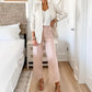 🍁Must-Have👖Twill Stretch Cropped Pants💷70% OFF Flash Deal