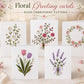 Buy 2 Get 1 Free🌲 🪡 Christmas Hand Embroidery Card DIY Kit | Stitch Your Way Into the Christmas Spirit ✨ 🎁