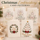 Buy 2 Get 1 Free🌲 🪡 Christmas Hand Embroidery Card DIY Kit | Stitch Your Way Into the Christmas Spirit ✨ 🎁
