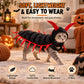 😺Halloween Cat Centipede Costume – Funny 3D Padded Creepy Crawler Outfit for Cats