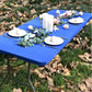 Pack Stretch Fabric Table Top Cap Cover, fits 4ft/6ft/8ft Tables