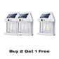 💡 Buy 2 Get 1 Free! 🎉Solar Wall Light with Motion Sensor – Weatherproof, Auto On/Off, Easy Install for Garden & Pathway 🌟