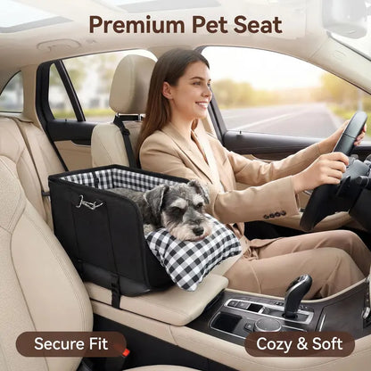 📢📢 50%  OFF  !! ✨🐶2-in-1 Pet Carrier & Console Pet Car Seat for Small Dogs and Cats