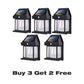 💡 Buy 2 Get 1 Free! 🎉Solar Wall Light with Motion Sensor – Weatherproof, Auto On/Off, Easy Install for Garden & Pathway 🌟