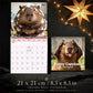 📢📢60% OFF ! Funny Capybara 2027 Wall Calendar 🐹– 12-Month Cute & Playful Capybara Calendar, Spiral Hanging Wall Planner for Capybara Lovers & Nature Fans