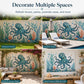 🐙 Reusable Ocean Octopus Mural Stencil Set | Bring Plain Walls & Fences to Life with a Bold Underwater Scene 🌊🎨✨
