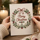 Buy 2 Get 1 Free🌲 🪡 Christmas Hand Embroidery Card DIY Kit | Stitch Your Way Into the Christmas Spirit ✨ 🎁