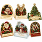 🎅Christmas HOT SALE🎄 Buy 2 Get 1 Free | DIY 3D Christmas Greeting Cards – 6-Piece Rhinestone Craft Set