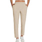 💖Limited Sale 50% OFF👖High-Waisted Zip Pocket Ankle Trousers – Slim Fit for Daily Wear ⚡