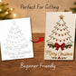 Buy 2 Get 1 Free🌲 🪡 Christmas Hand Embroidery Card DIY Kit | Stitch Your Way Into the Christmas Spirit ✨ 🎁