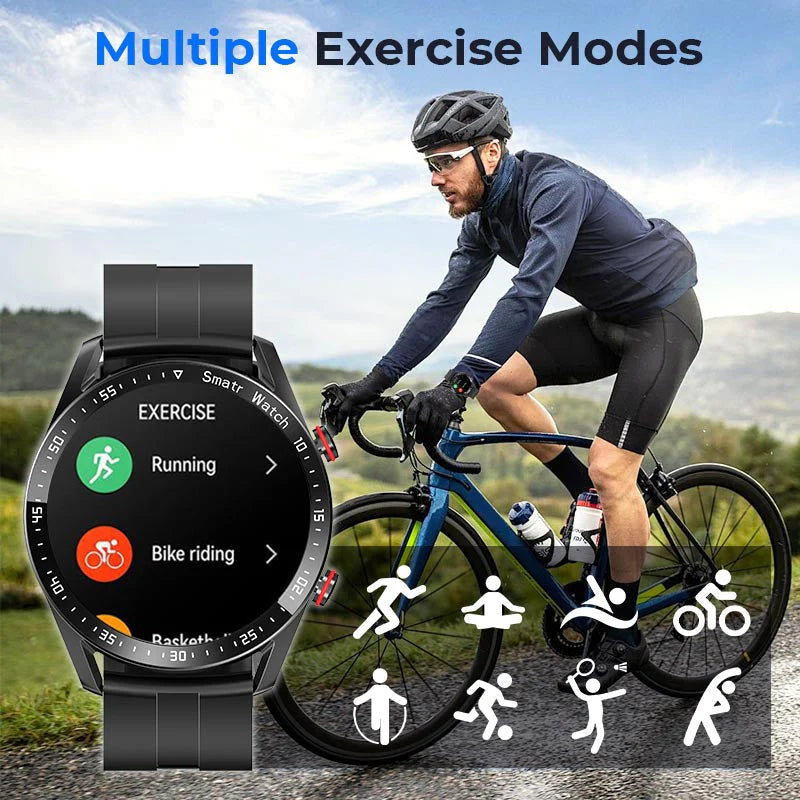 🏃Intelligent Sports Watch: Pro Health Tracking ⚕️ – Fit for Daily & Wo ...