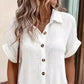 💥Limited Sale Only ￡11.99!!✨Short Sleeve Shirt Dress - Soft, Pocketed & Effortlessly Stylish💃