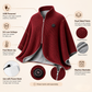 💥 HALF PRICE — £22.99TODAY ONLY! 🔥Wearable Heated Shawl 3 Heat Levels Portable Thermal Wrap