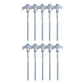 8" Screw-in Tent Stakes Ground Anchors