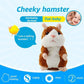 50% OFF😂Talking Hamster Plush 🐹 – repeats whatever you say, auto head-shaking, hilarious fun for kids & adults