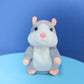 50% OFF😂Talking Hamster Plush 🐹 – repeats whatever you say, auto head-shaking, hilarious fun for kids & adults