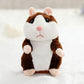 🐹 Last Day 50% OFF! !✨Talking Hamster Plush – repeats whatever you say, auto head-shaking, hilarious fun for kids & adults.🎁