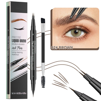 🔥2025 NEW YEAR Sale🔥 2-in-1 Dual-Ended Microblading Eyebrow Pen