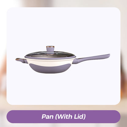 😍Super sale 60% OFF🎁Titanium Non-Stick Low-Pressure Pan Set