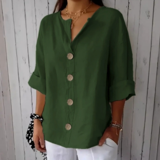 💥Limited Time Big Sale 49% OFF💥Women's Loose Fashion Button Top