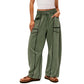 Hot Sale 70% OFF⏰Women's Casual Wide-Leg Pants🎉Drawstring Relaxed Style