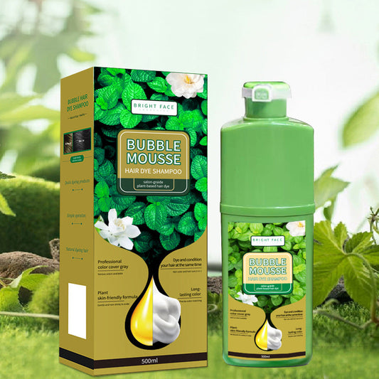 Long-Lasting Plant-Based Foam Hair Dye