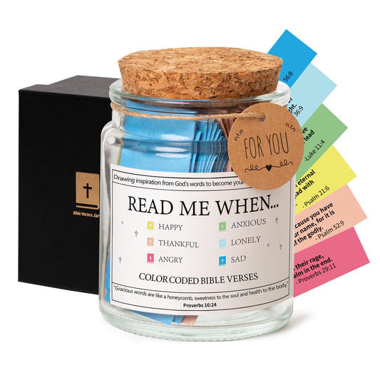 ✨Christmas  Sale 49% OFF⏰✝️Bible Verses Jar