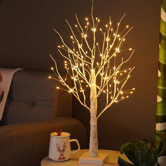 Birch Tree LED Lamp for Indoor Decor