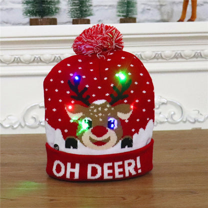🎁2025 Early Christmas Sale🎄LED Knitted Christmas Hat