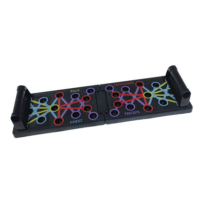 Foldable & Multi-functional Pushup Board for Workout