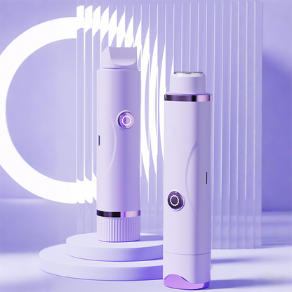 🪒 50% OFF! 💜 Electric Dual-Head Body Hair Trimmer – Waterproof, Hypoallergenic & Perfect for Sensitive Skin! 🚿✨