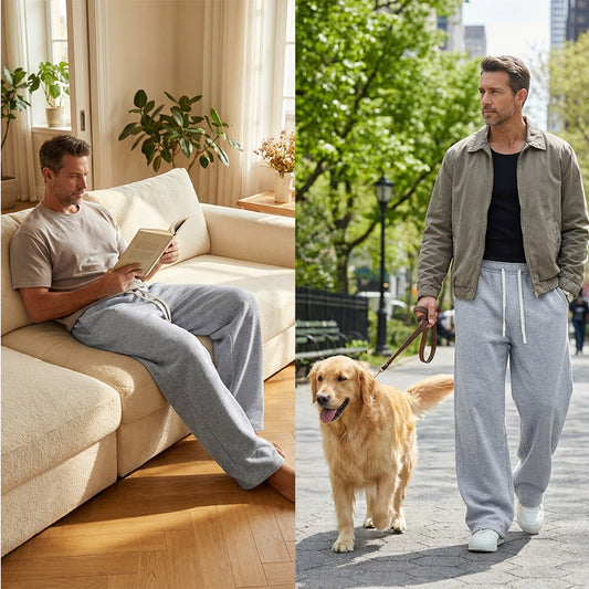 📢Hot sale📢70% OFF !!!⏰Men's Casual Loose Fit Drawstring Pants
