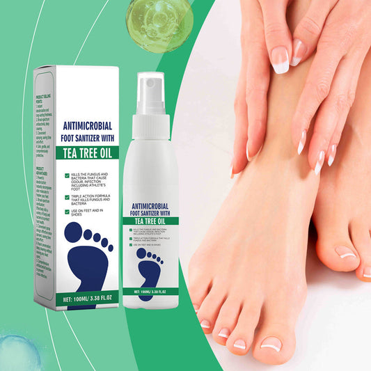 Antimicrobial Foot Sanitizer with Tea Tree Oil