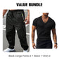 Men's Outdoor Cargo Pants with Multi-Pockets