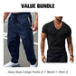 Men's Outdoor Cargo Pants with Multi-Pockets