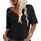 🌸LAST DAY SPECIAL PRICE £9.99!🌸Women's Casual V-Neck Short Sleeve T-Shirt