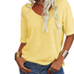 🌸LAST DAY SPECIAL PRICE £9.99!🌸Women's Casual V-Neck Short Sleeve T-Shirt